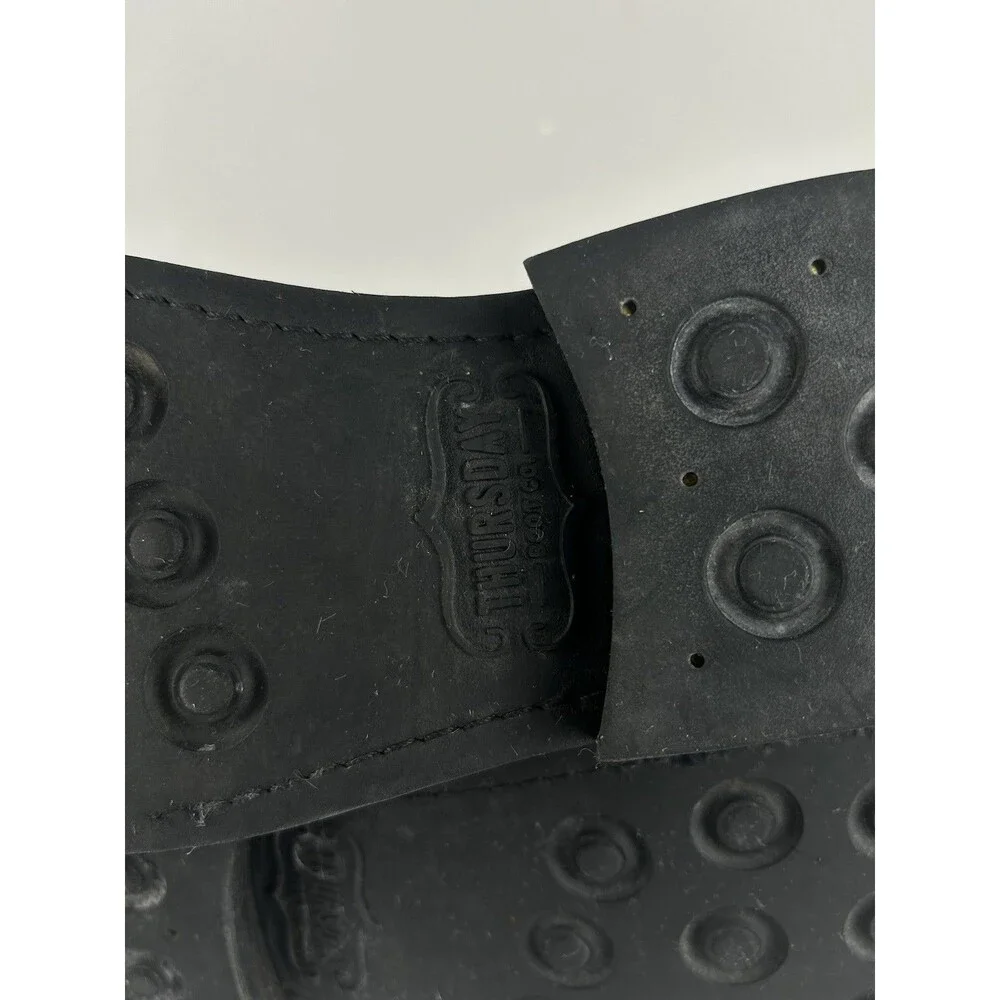 Thursday Boot Company Men’s Captain Black Matte Lace Up Boot Mens 10.5